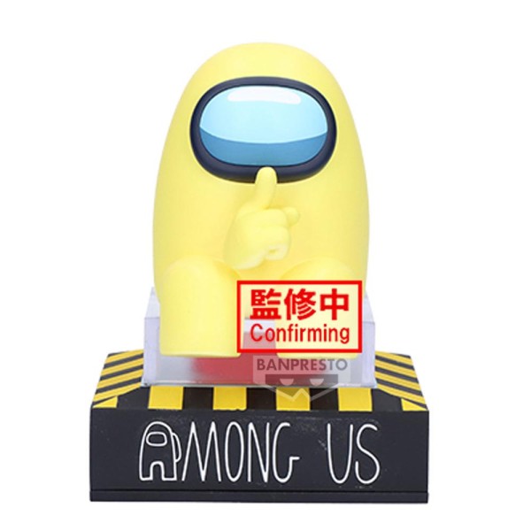 Figura banpresto among us monitor top figz yellow vol.1