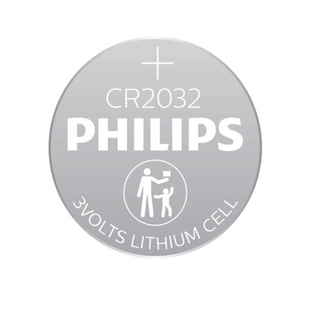 Pack de 6 Pilas de Botón Philips CR2032/ 3V