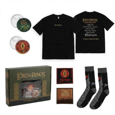 Camiseta corta single jersey set the lord of the rings m