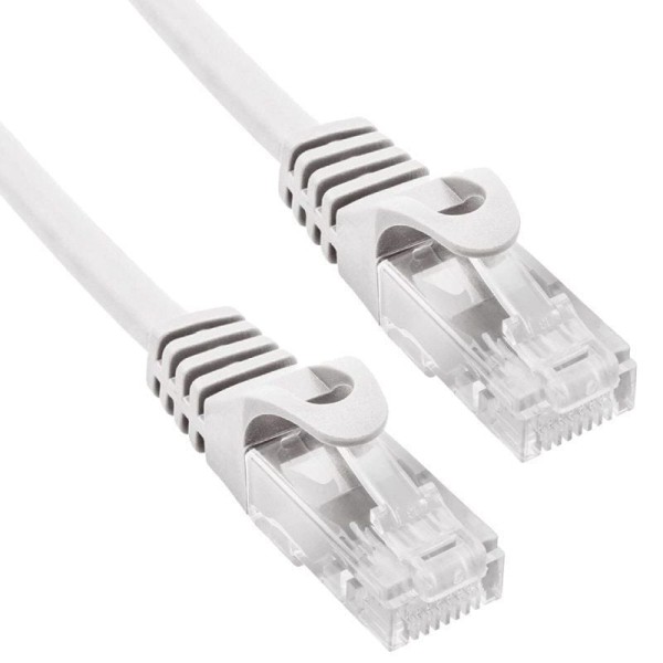 Cable de Red RJ45 UTP Phasak PHK 1501 Cat.6/ 1m/ Gris