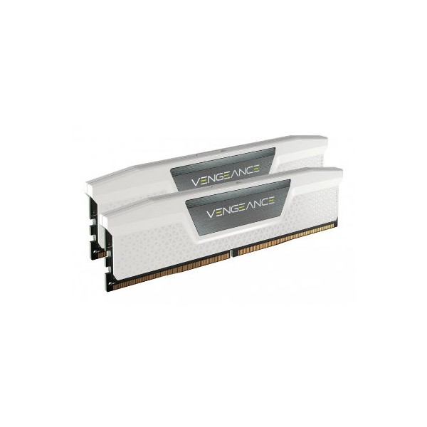 Memoria ram ddr5 32gb kit 2x16gb corsair vengeance 6000mts cl36 blanco