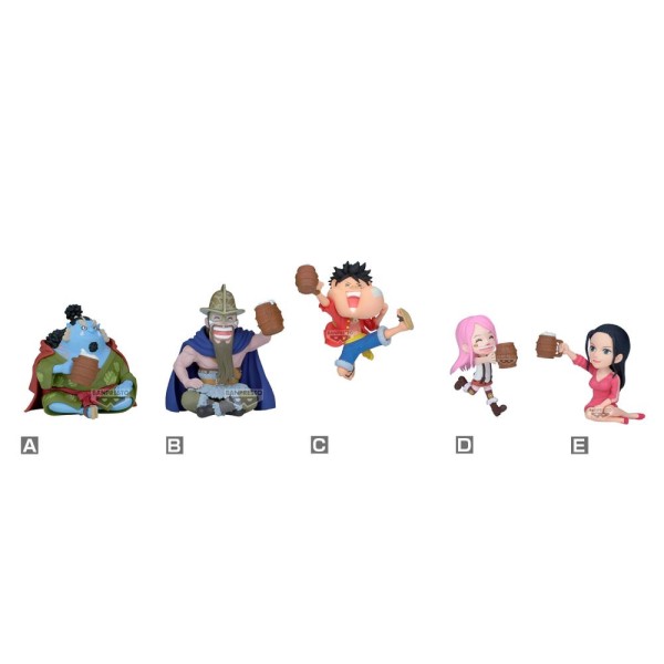 Figura banpresto one piece world collectable figure banquet 1 7cm