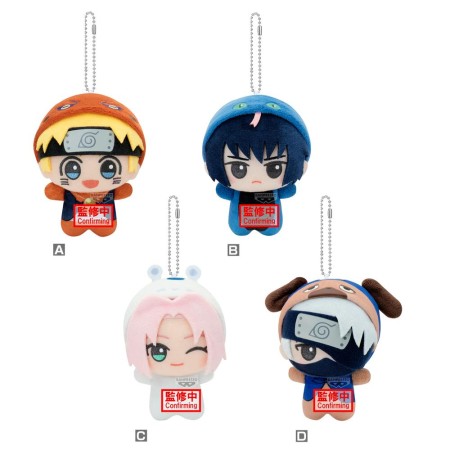 Peluche banpresto naruto shippuden mascot plush costume vol.1 11cm
