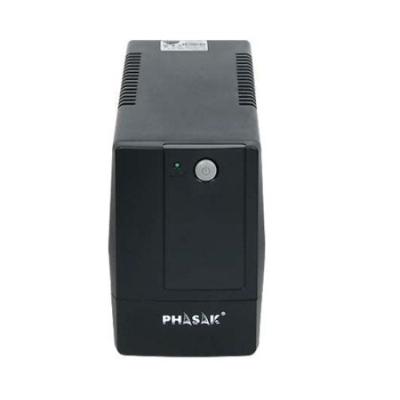 SAI Línea Interactiva Phasak Basic Interactive 600 VA/ 600VA-360W/ 2 Salidas/ Formato Torre