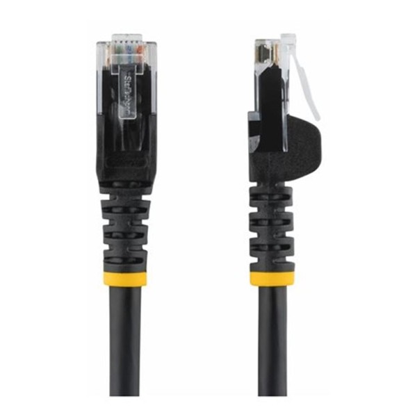 Cable de red startech latiguillo rj45 utp cat6 3m negro