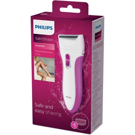 Afeitadora Philips SatinShave Essential HP6341/ con Batería