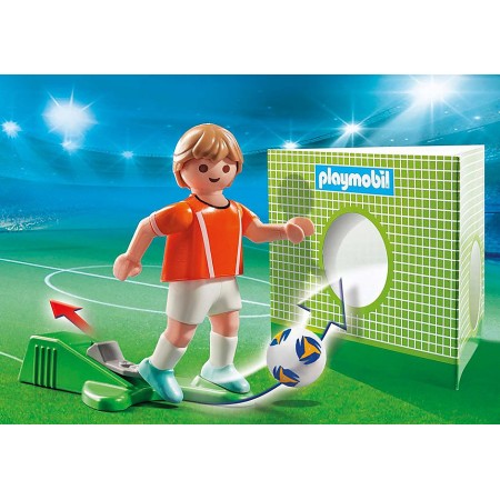 Playmobil deportes jugador de futbol -  paises bajos holanda