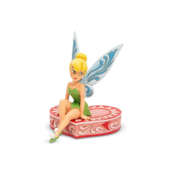 Figura enesco disney peter pan campanilla sentada