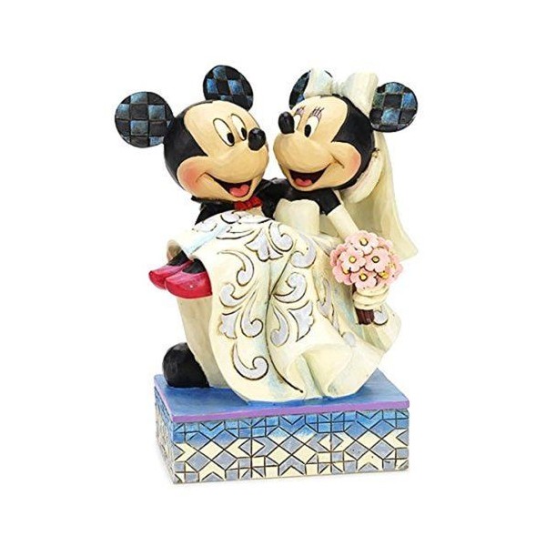 Figura enesco disney mickey & minnie boda