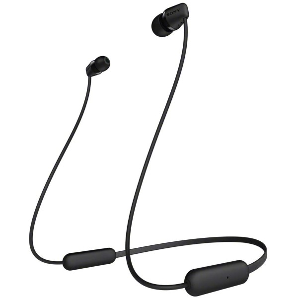 Auriculares sony wic200b - negro - inalambricos - microfono