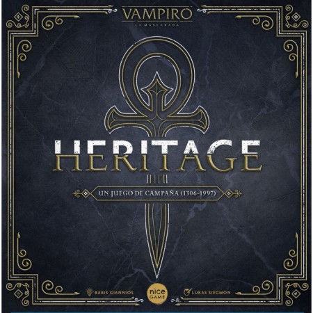 Juego de mesa dmz vampiro la mascarada: heritage edicion retail pegi 10