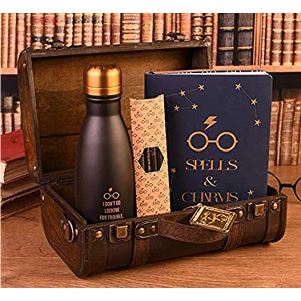Replica pyramid harry potter baul de almacenamiento hogwarts trouble finds me