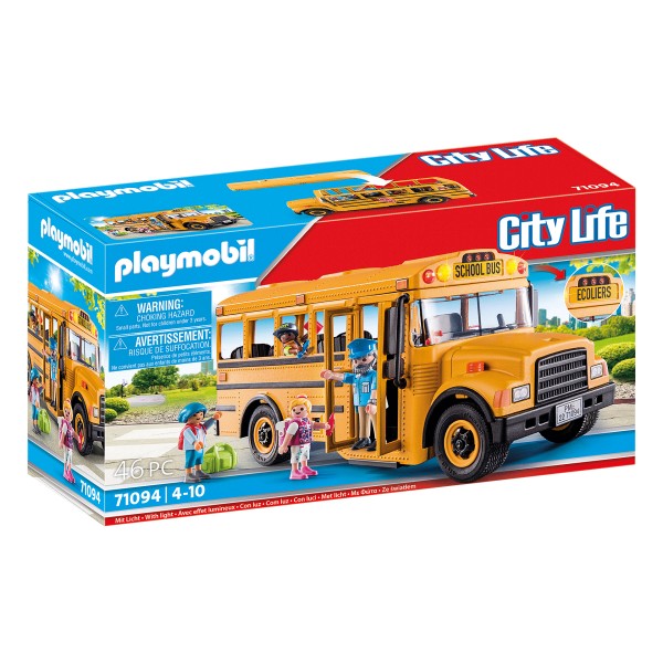 Playmobil autobus escolar us