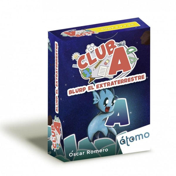 Juego de mesa átomo games club a: blurp el extraterrestre pegi 6