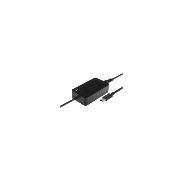 Cargador usb tipo c ewent ew3981 para portatiles 45w