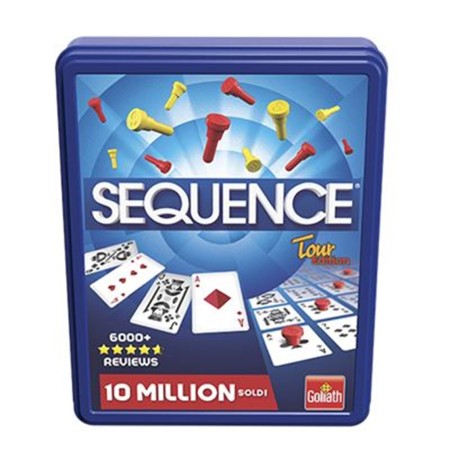 Juego de mesa sequence caja metalica pegi 7