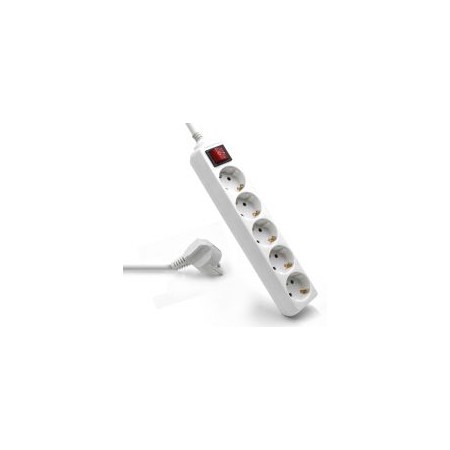 Regleta ewent 5 tomas shucko 16a interruptor