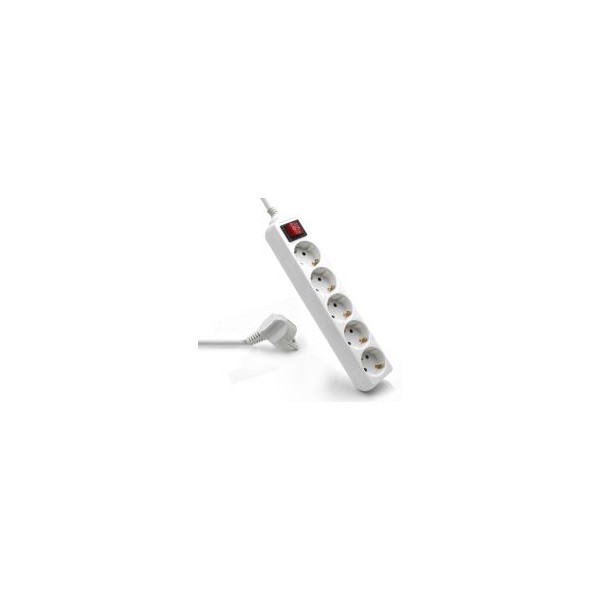 Regleta ewent 5 tomas shucko 16a interruptor