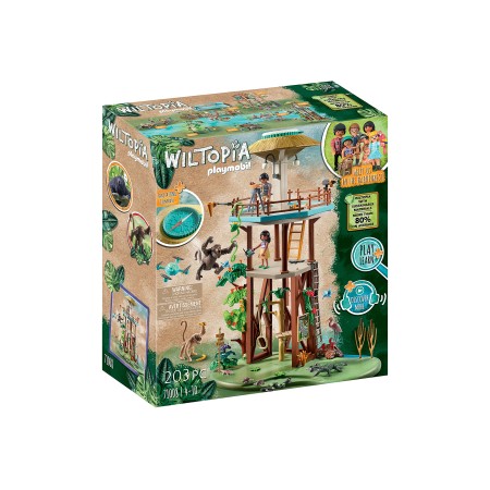 Playmobil wiltopia torre de investigacion con brujula