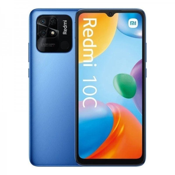 Smartphone Xiaomi Redmi 10C NFC 3GB/ 64GB/ 6.71"/ Azul Océano