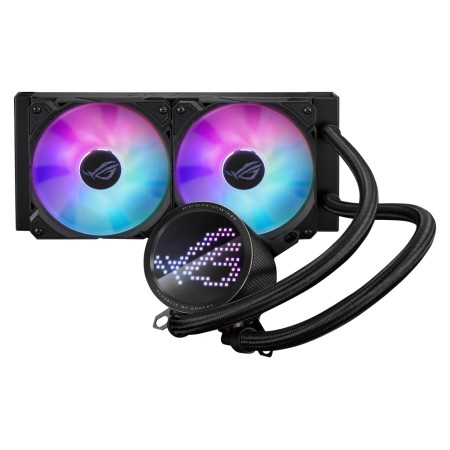 Kit refrigeracion liquida asus rog ryuo iii 240argb  all in one 2 ventiladores 120mm gaming