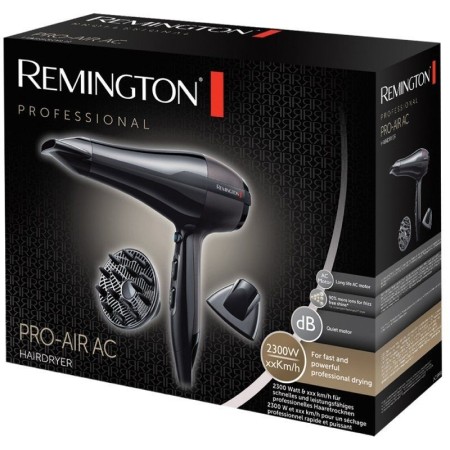 Secador Remington Pro-Air AC/ 2300W/ Iónico/ Negro