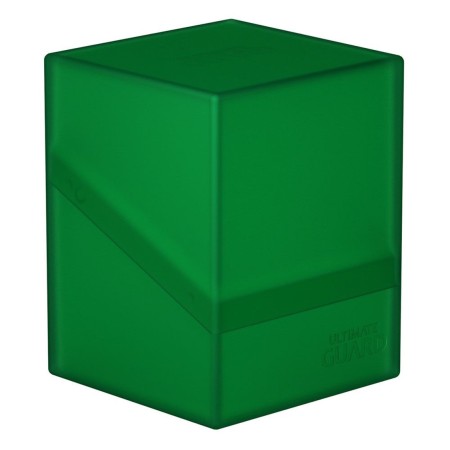 Caja de cartas ultimate guard boulder deck case 80 tamaño estándar emerald