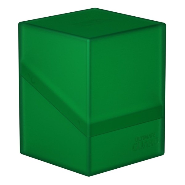 Caja de cartas ultimate guard boulder deck case 80 tamaño estándar emerald