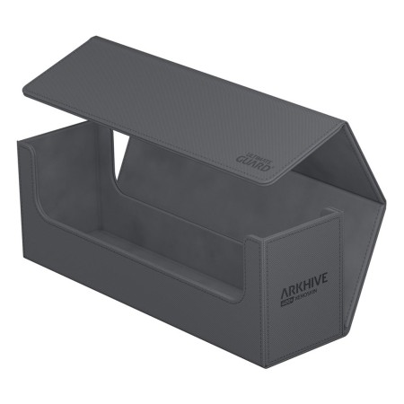 Caja de almacenamiento cartas ultimate guard arkhive 400 xenoskin monocolor gris