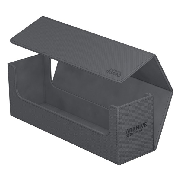 Caja de almacenamiento cartas ultimate guard arkhive 400 xenoskin monocolor gris