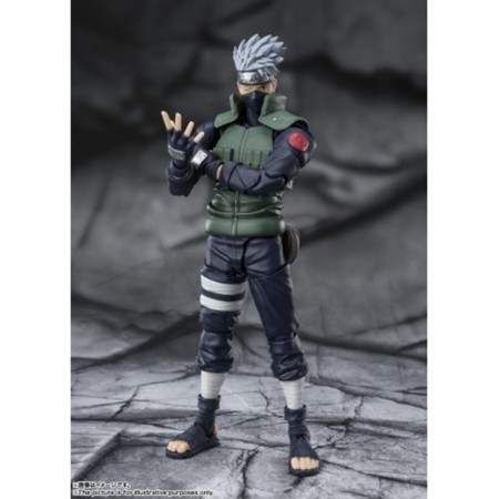 Figura tamashii nations naruto shippuden kakashi hatake s.h.figuarts bandai spirits
