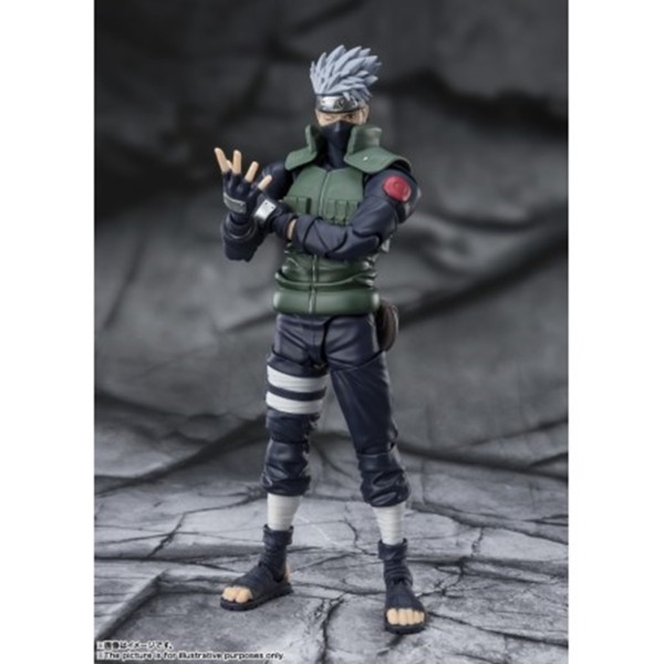 Figura tamashii nations naruto shippuden kakashi hatake s.h.figuarts bandai spirits