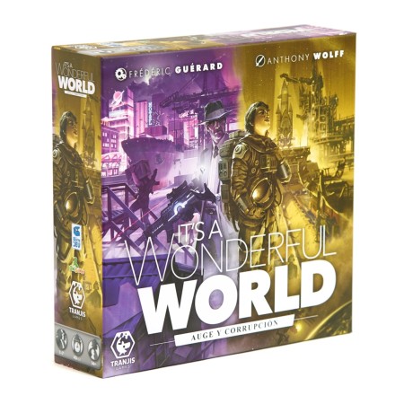 Expansion juego de mesa its a wonderful world -  auge y corrupcion