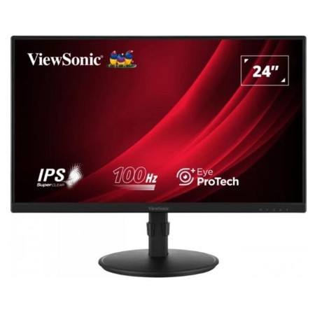 Monitor led 24 pulgadas viewsonic vg2408a - mhd ips -  fhd -  dp -  hdmi -  vga -  100hz -  5ms -  vesa 100x100