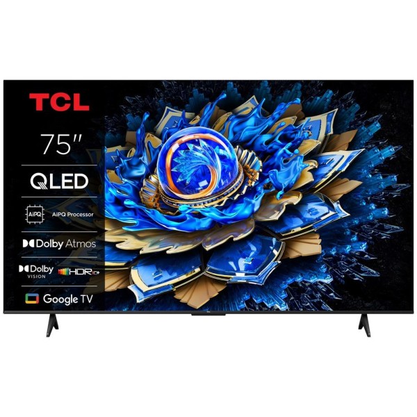 Tv tcl 75 pulgadas qled 4k uhd -  75t69c -  google tv