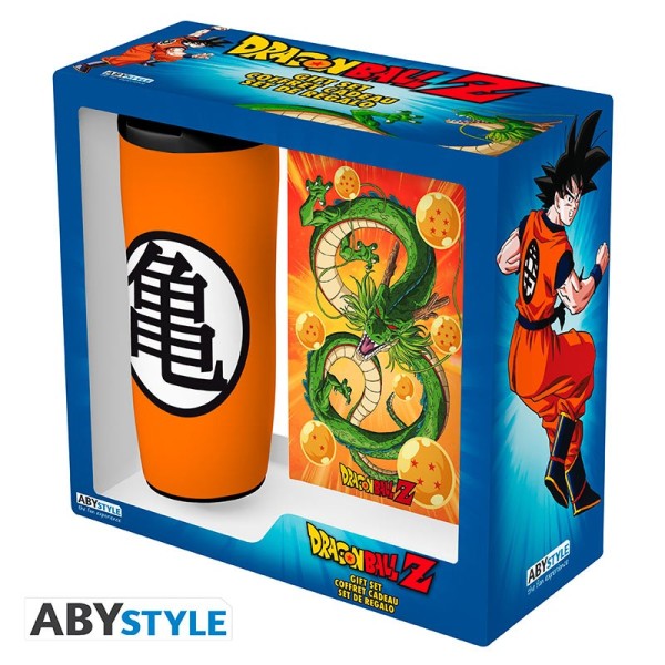 Set te regalo abysse dragon ball vaso  libreta