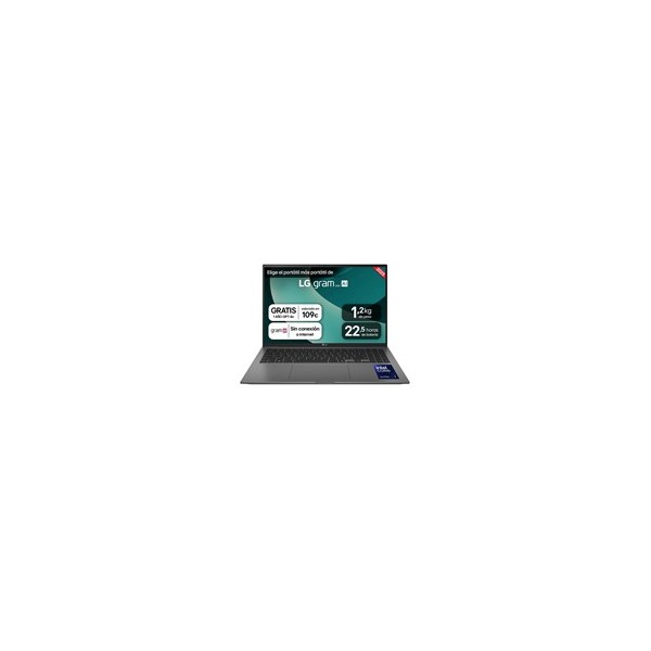 Portatil lg gram 16zd90t - g core ultra 5 225h 16gb ssd512gb freedos 16 pulgadas