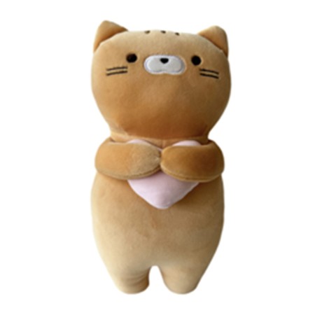 Peluche kawaii cat spandex velboa 20 cm 1