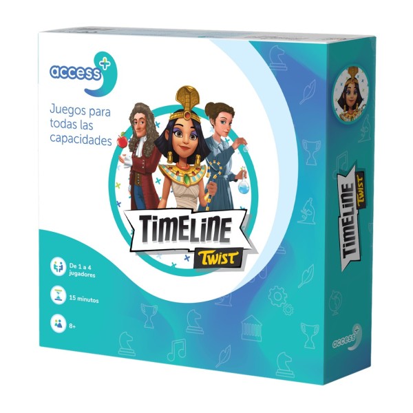 Juego de mesa timeline access edad recomendada 8 años