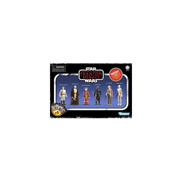 Figuras hasbro star wars phantom menace retro collection