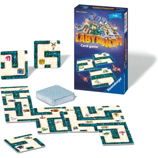 Juego de cartas ravensburger labyrinth formato viaje