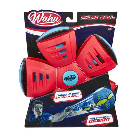 Juguete pelota disco wahu phlat ball rojo