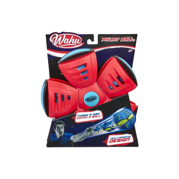 Juguete pelota disco wahu phlat ball rojo