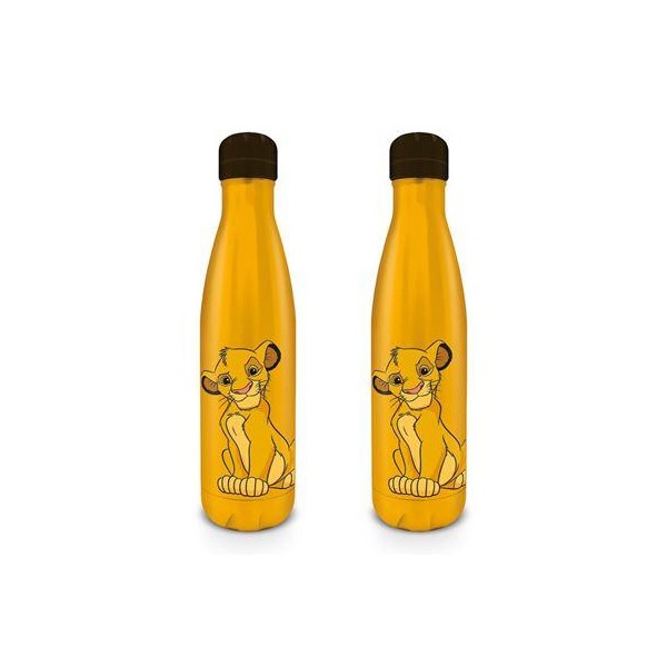 Botella de acero pyramid disney el rey león simba 550 ml