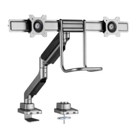 Soporte mesa equip vesa hasta 32 pulgadas 100x100 max 9kg doble pantalla