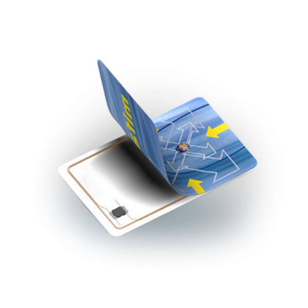Tarjeta pvc proximidad blanca rfid 125 khz