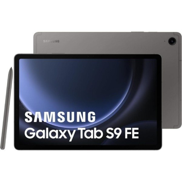 Tablet Samsung Galaxy Tab S9 FE 10.9"/ 8GB/ 256GB/ Octacore/ 5G/ Gris