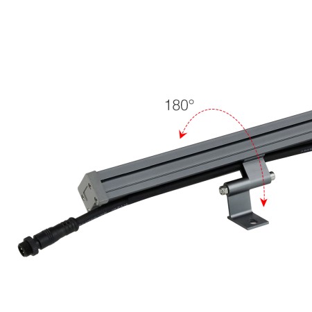 Proyector LED lineal 24W RGB+CCT, DC24V, RF, Alexa, SINC. 1m