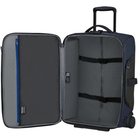 Bolsa de Viaje con Ruedas Samsonite Ecodiver 55cm/ 55x40x25cm/ 2 Ruedas/ Azul Noche