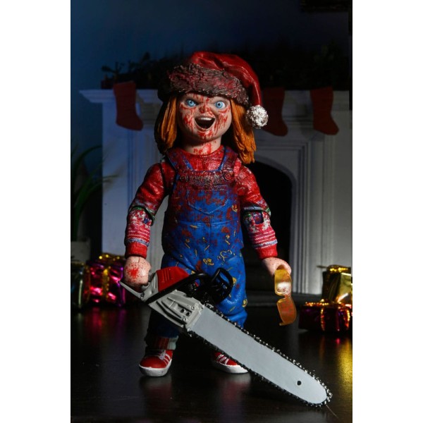 Ultimate chucky holiday edition fig. 18 cm chucky (tv series)